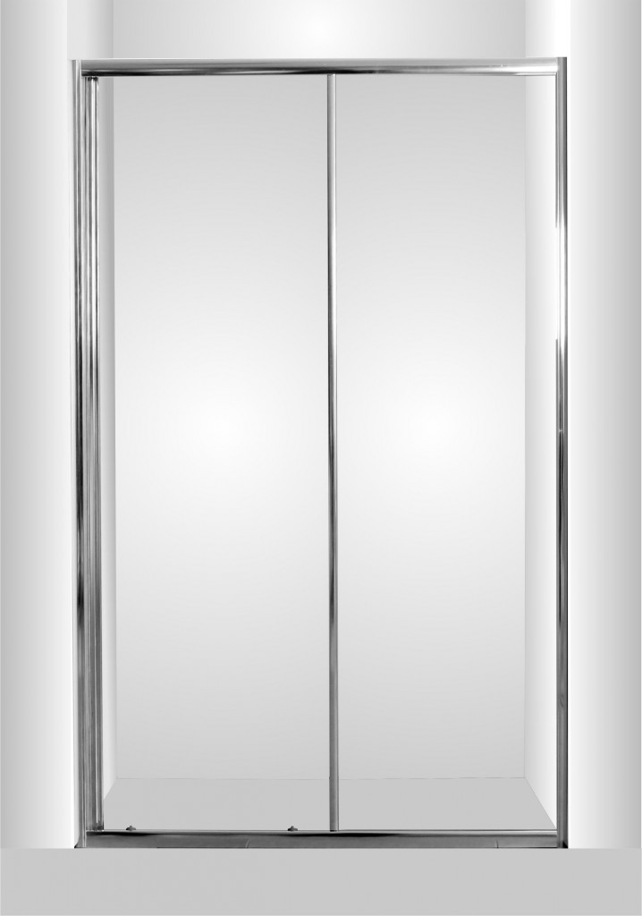 HOPA Sprchové dveře do niky SMART SELVA BARVA rámu Chrom/Leštěný hliník (ALU), Rozměr A 150 cm, Směr zavírání Univerzální Levé / Pravé, Výplň Čiré bezpečnostní sklo 4 / 6 mm OLBSEL
