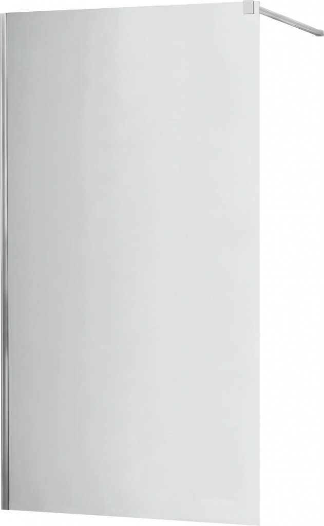 MEXEN/S KIOTO Sprchová zástěna WALK-IN 90x200 cm 8 mm, chrom, zrcadlové sklo 800-090-101-01-50