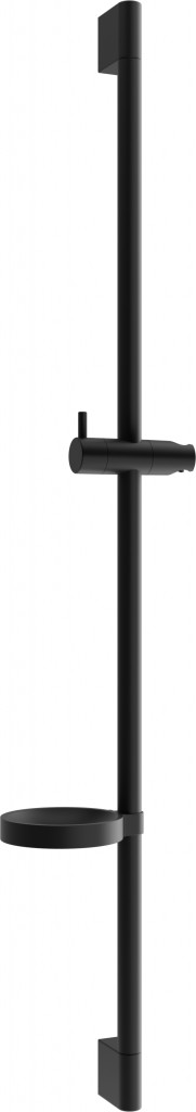 MEXEN DS Posuvný držák sprchy s mýdlenkou, 90 cm, černá 79383-70