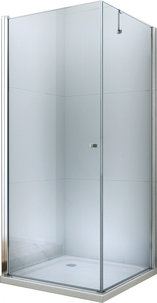 MEXEN/S PRETORIA sprchový kout 80x90, transparent, chrom 852-080-090-01-00
