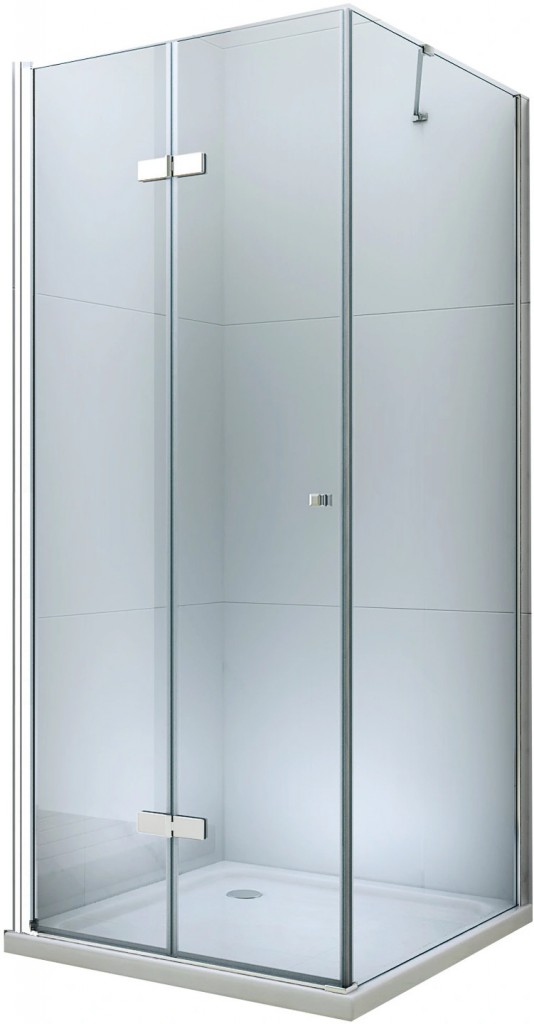 MEXEN/S Lima sprchový kout 70 x 90, transparent, chrom + vanička 856-070-090-01-00-4010