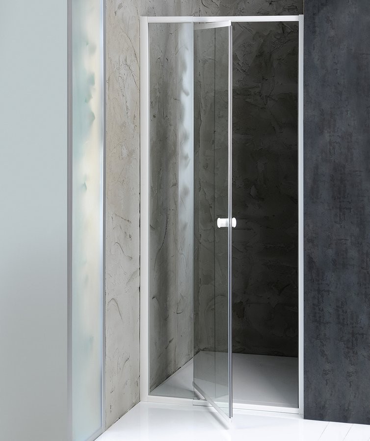 AQUALINE AMICO sprchové dveře výklopné 1040-1220x1850, čiré sklo G100