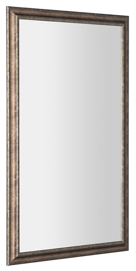 SAPHO ROMINA zrcadlo v dřevěném rámu 580x980, bronzová patina NL398
