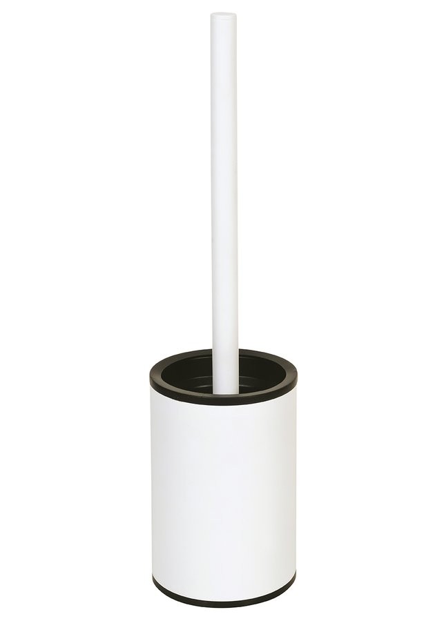 SAPHO X-ROUND WHITE WC štětka na postavení, bílá XR306W