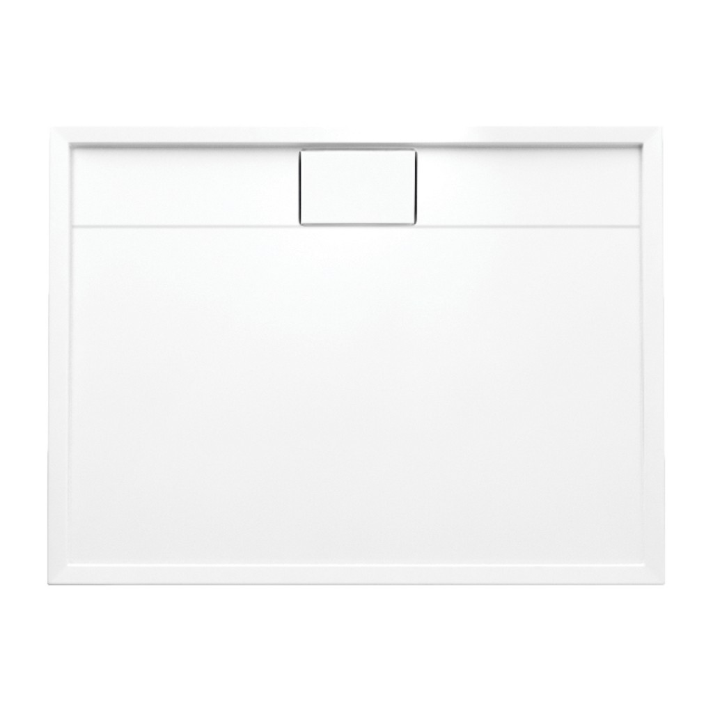 OMNIRES BROOKLYN akrylátová sprchová vanička obdélníková, 80 x 100 cm bílá lesk /BP/ BROOKLYN80/100/PBP