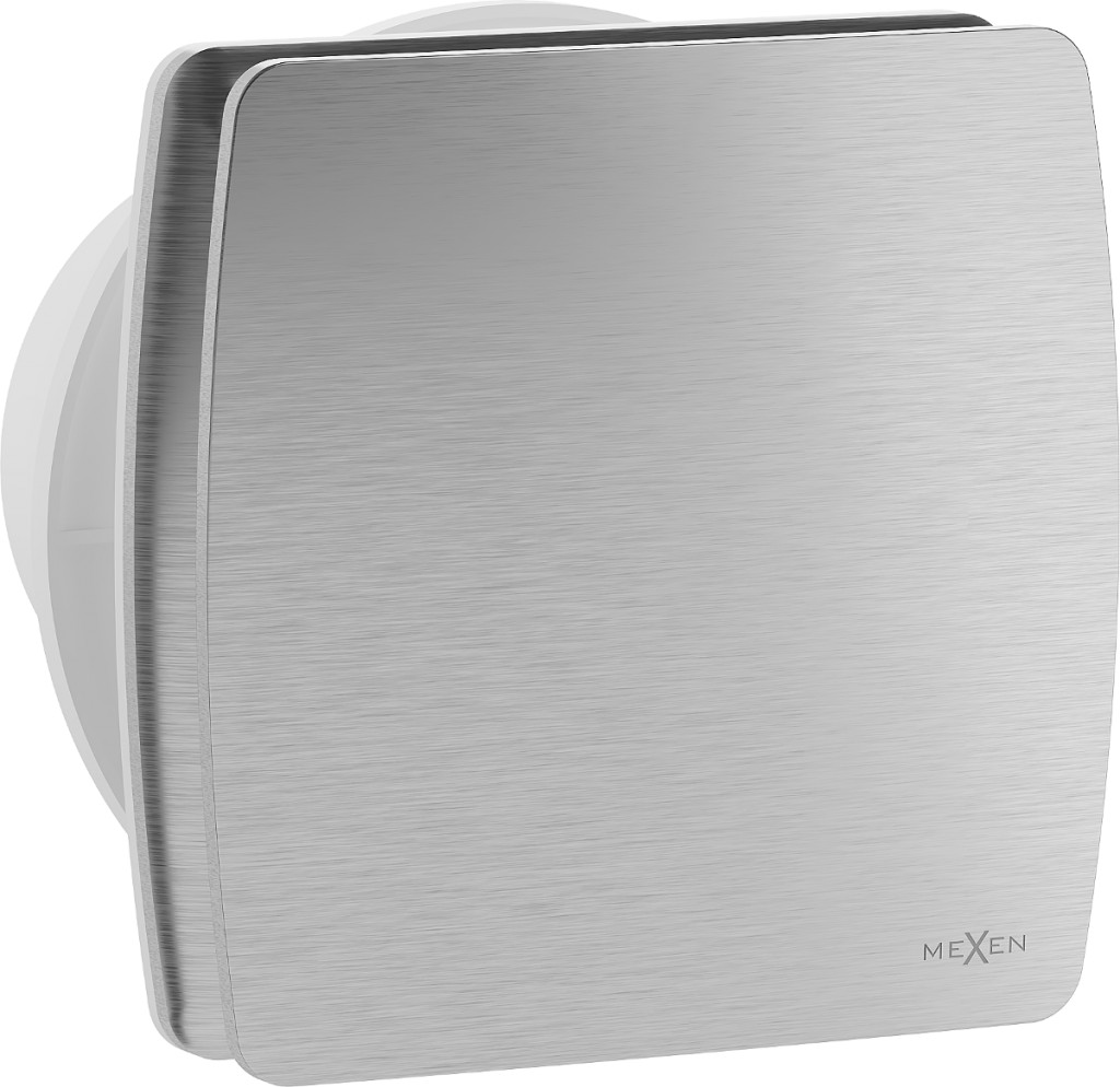 MEXEN AXS 100 koupelnový ventilátor, stříbrná W9601-100-11