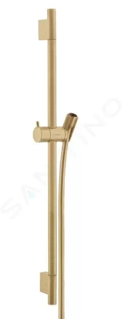 HANSGROHE Unica\'S Sprchová tyč 650 mm se sprchovou hadicí, kartáčovaný bronz 28632140