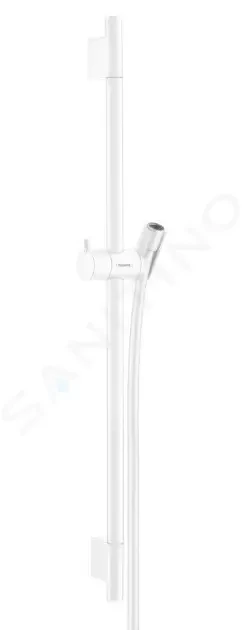 HANSGROHE Unica\'S Sprchová tyč 650 mm se sprchovou hadicí, matná bílá 28632700