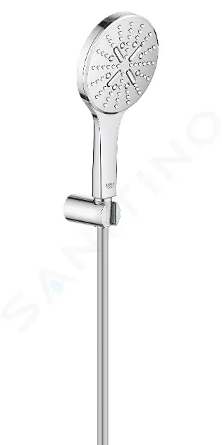 GROHE Rainshower SmartActive Sada sprchové hlavice 130 9,5 l/min, 3 proudy, držáku a hadice, chrom 26581000