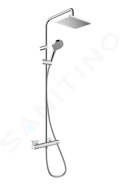 HANSGROHE Vernis Shape Sprchový set Showerpipe 230 s termostatem, EcoSmart, chrom 26097000
