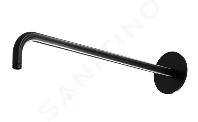 STEINBERG 100 Sprchové rameno, 450 mm, matná černá 100 7910 S