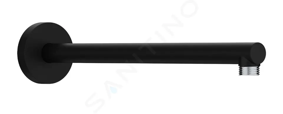 HANSGROHE Příslušenství Sprchové rameno, 39 cm, matná černá 24357670