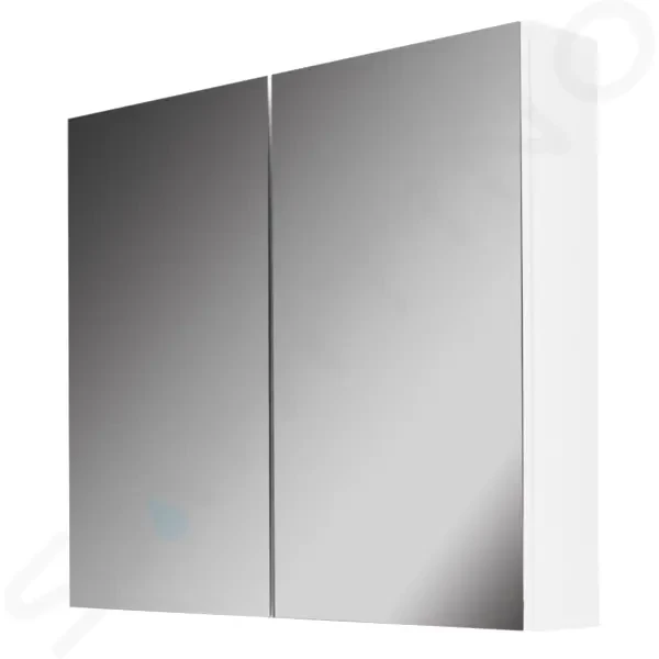 Kielle Vega Zrcadlová skříňka, 60x73x15 cm, lesklá bílá 50118600