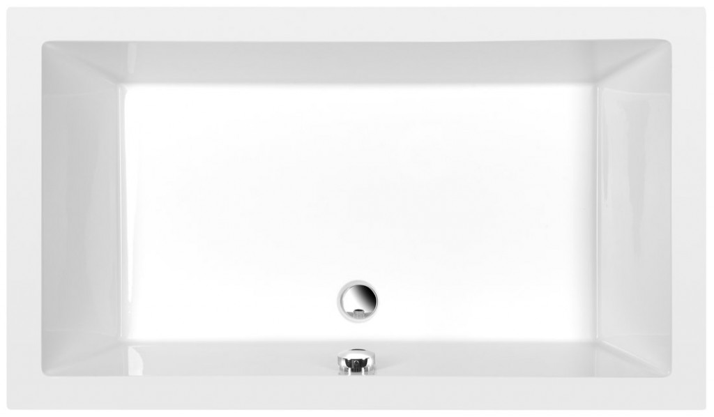 POLYSAN DEEP hluboká sprchová vanička, obdélník 130x75x26cm, bílá 72942