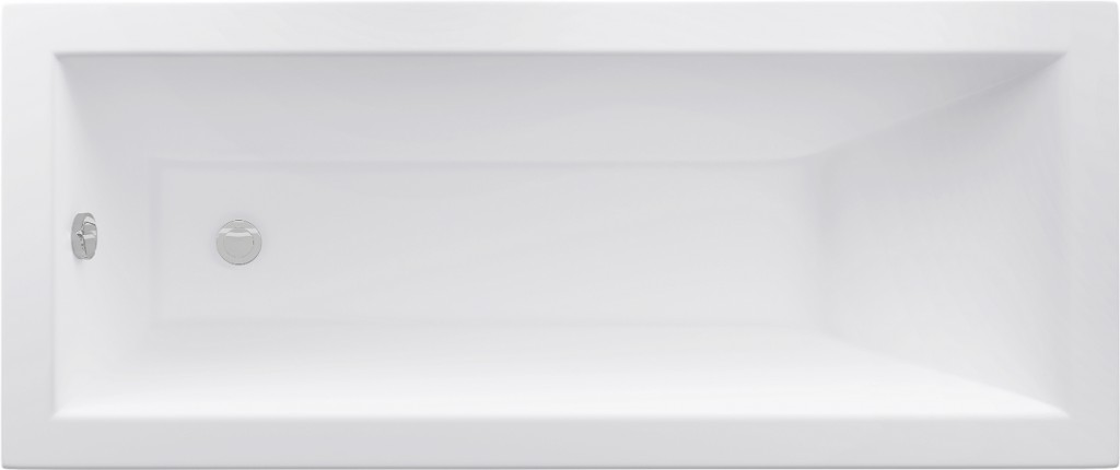 MEXEN Cubik obdelníková vana 130 x 70 cm, bílá 55031307000