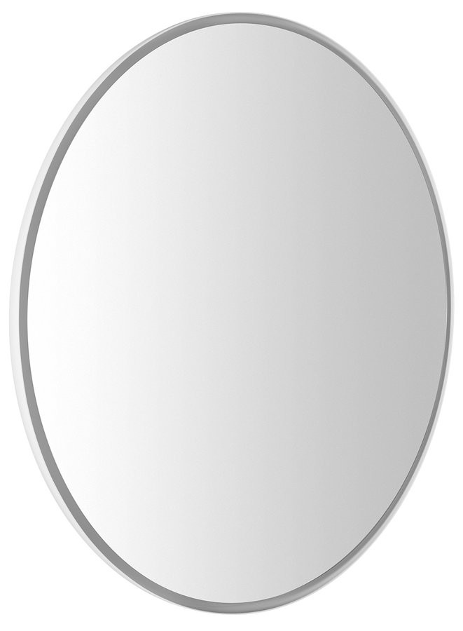 SAPHO FLOAT kulaté LED podsvícené zrcadlo ø 740, bílá 22574