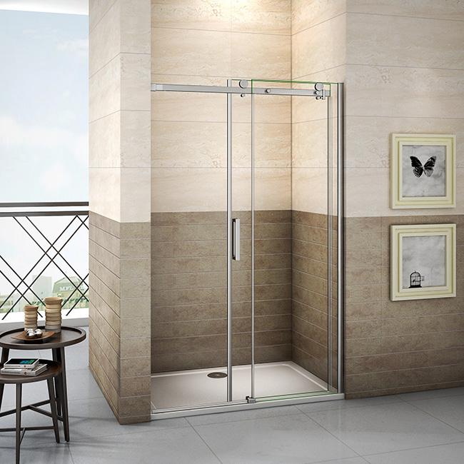H K - Posuvné sprchové dveře DIAMOND 146- 150x195cm L/P varianta (SE- DIAMOND 150 SET)