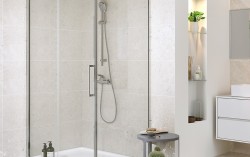 CERSANIT - Sprchov&aacute; stěna CREA posuvn&aacute; 80x200, čir&eacute; sklo (S900-2613), fotografie 2/2