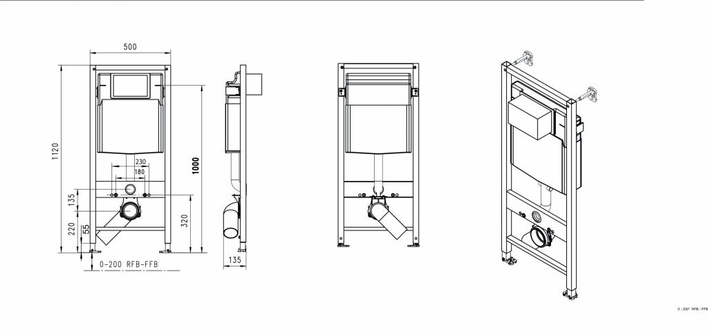 JOMOTech modul pro závěsné WC s bílou deskou + WC CERSANIT CITY NEW CLEANON + WC SEDÁTKO SLIM (174-91100900-00 CI2)