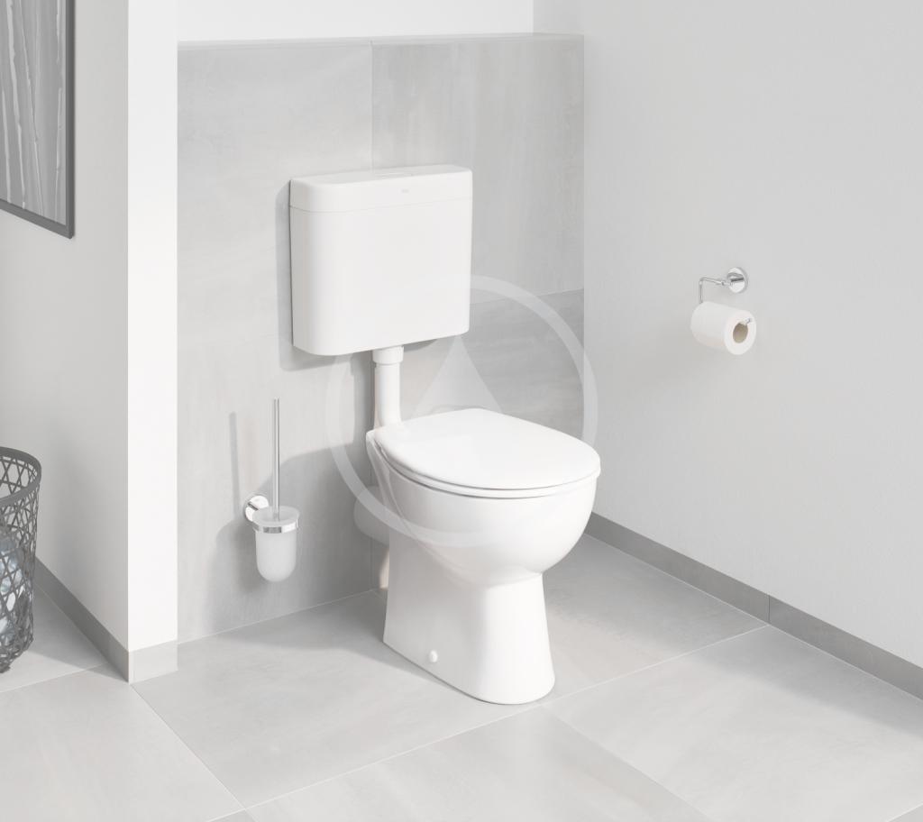GROHE - Bau Ceramic WC sedátko se sklápěním SoftClose, duroplast, bílá (39493000)