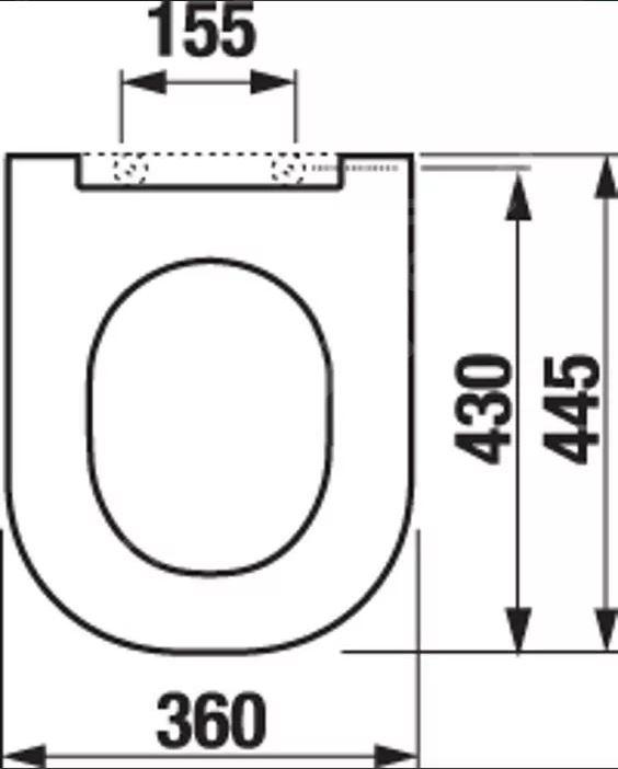VIEGA Presvista modul PURE pro WC včetně tlačítka Style 20 bílé + WC JIKA MIO + SEDÁTKO SLIM Slowclose (V771928 STYLE20BI IO2)