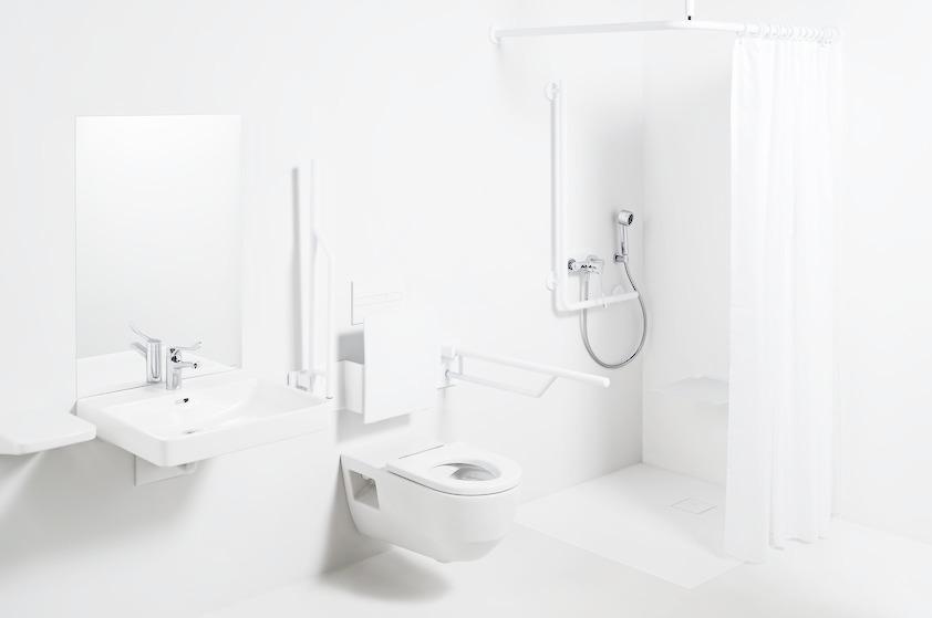 Laufen - Pro Liberty Závěsné WC bezbariérové, 700x360 mm, rimless, bílá (H8219600000001)