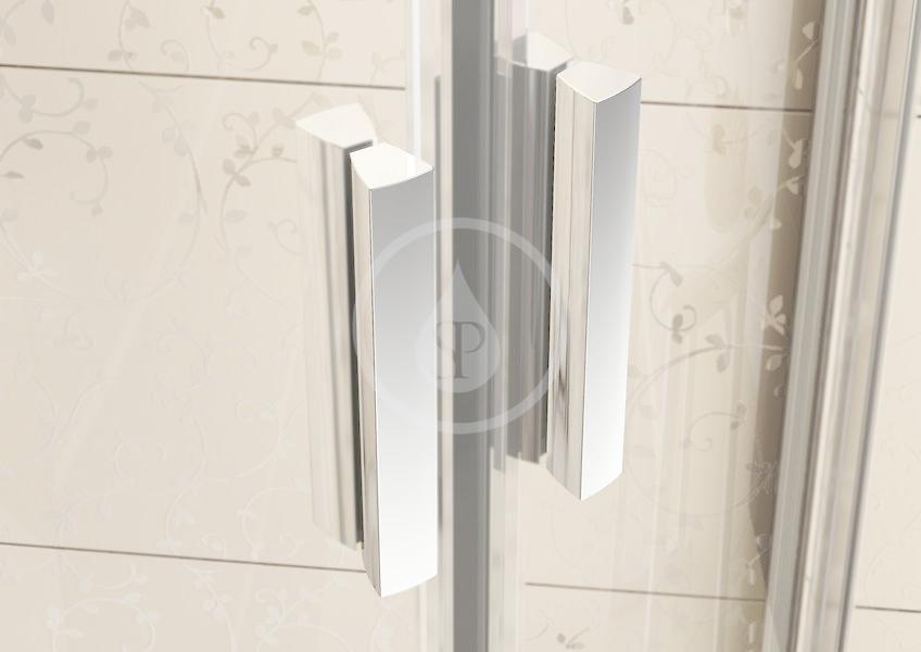 RAVAK - Blix Sprchové dveře, 1170-1210 mm, bílá/sklo Grape (0PVG0100ZG)