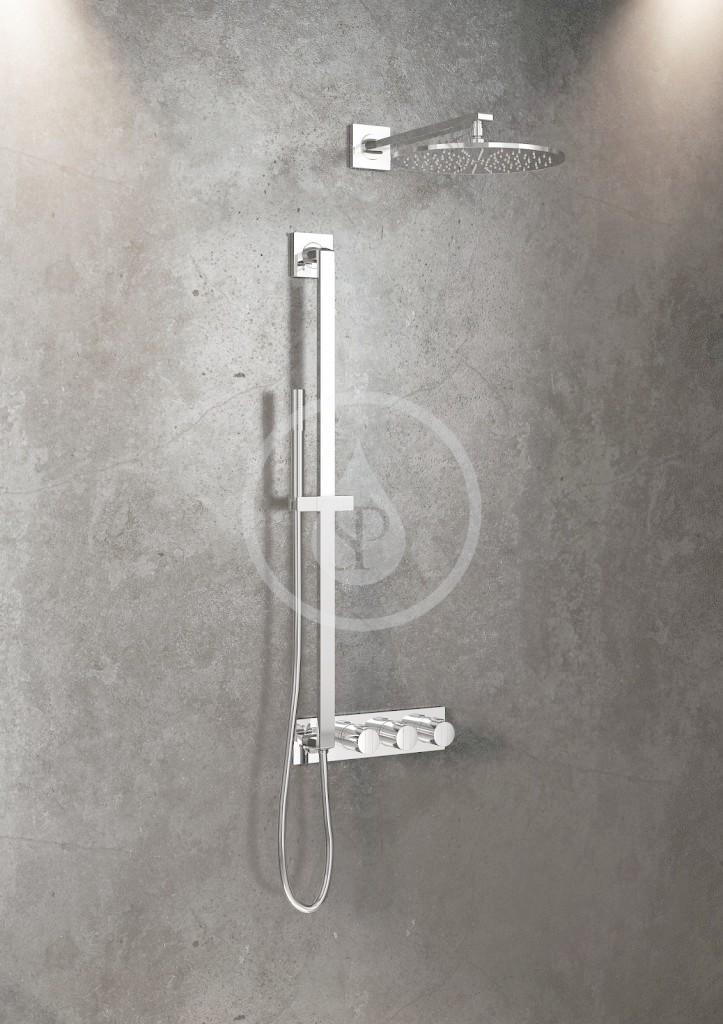 IDEAL STANDARD - Archimodule Sprchová tyč 900 mm s integrovaným dílem pro připojení sprchy, chrom (A1529AA)