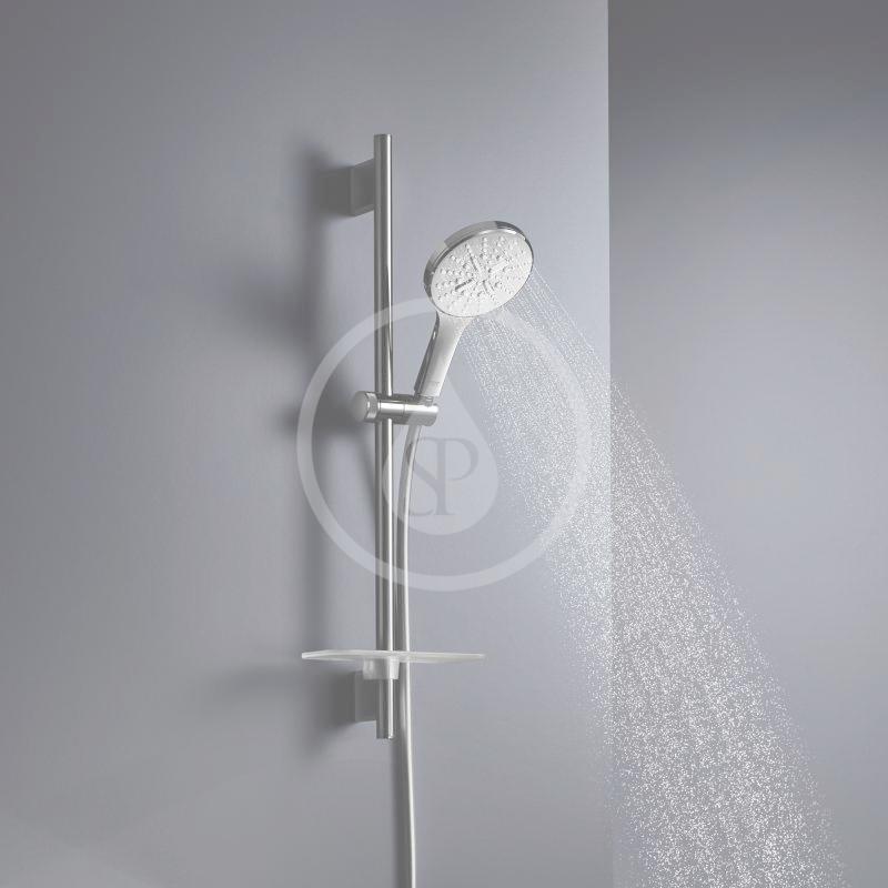 GROHE - Rainshower SmartActive Sada sprchové hlavice 130 9,5 l/min, 3 proudy, tyče 600 mm a hadice, chrom (26575000)