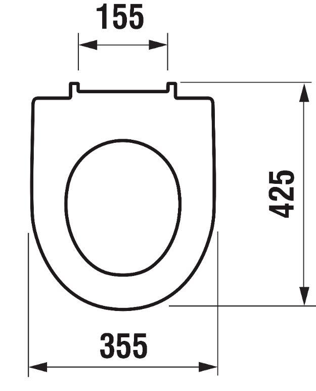 Rapid SL pro závěsné WC 38528SET s chromovou deskou + WC JIKA LYRA PLUS + SEDÁTKO DURAPLAST (38772001 LY6)