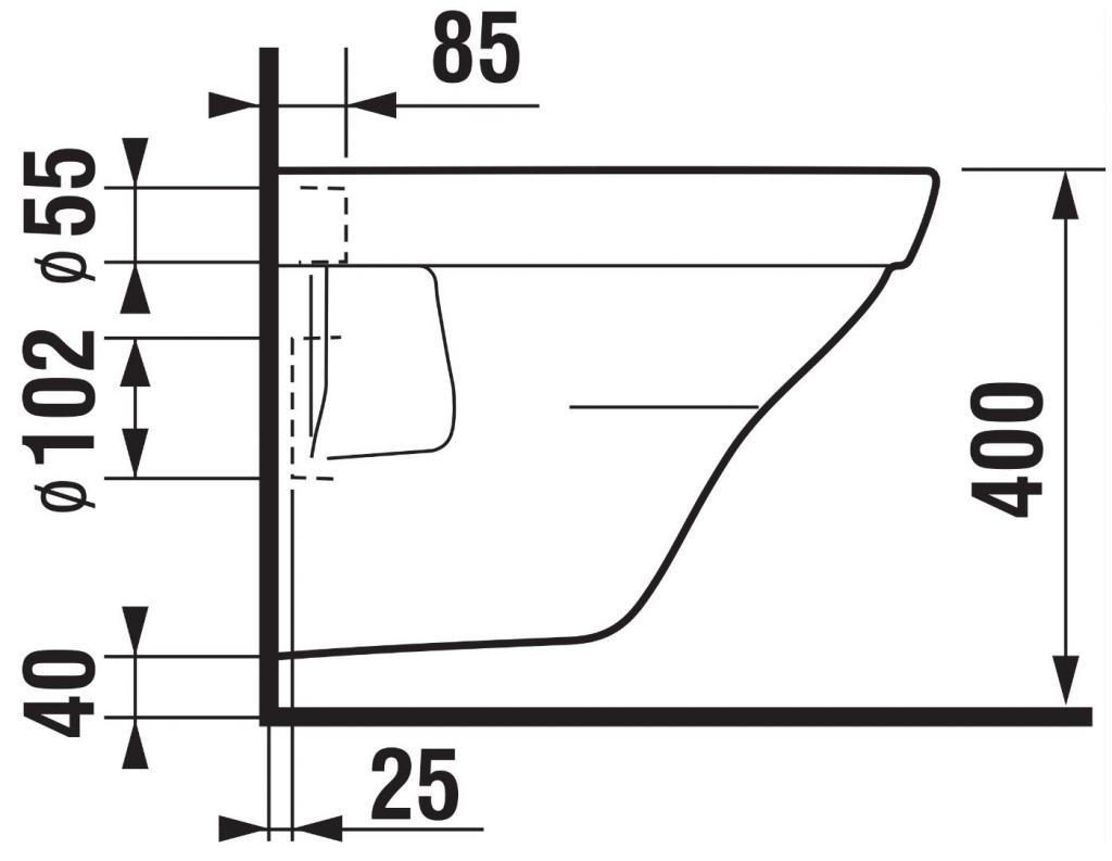 ALCAPLAST  Jádromodul - předstěnový instalační systém s bílým tlačítkem M1710 + WC JIKA TIGO + SEDÁTKO DURAPLAST (AM102/1120 M1710 TI3)