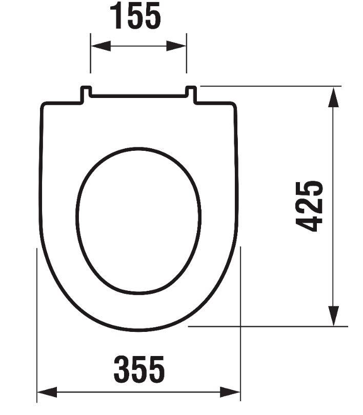 ALCAPLAST  Renovmodul - předstěnový instalační systém bez tlačítka + WC JIKA TIGO + SEDÁTKO DURAPLAST (AM115/1000 X TI3)