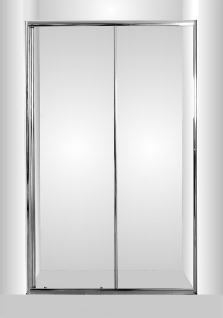 HOPA Sprchové dveře do niky SMART SELVA BARVA rámu Chrom/Leštěný hliník (ALU), Rozměr A 150 cm, Směr zavírání Univerzální Levé / Pravé, Výplň Čiré bezpečnostní sklo 4 / 6 mm OLBSEL