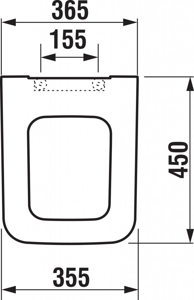JOMO modul pro zazdění bez sedátka + WC JIKA PURE + SEDÁTKO DURAPLAST (164-14600479-00 PU1)
