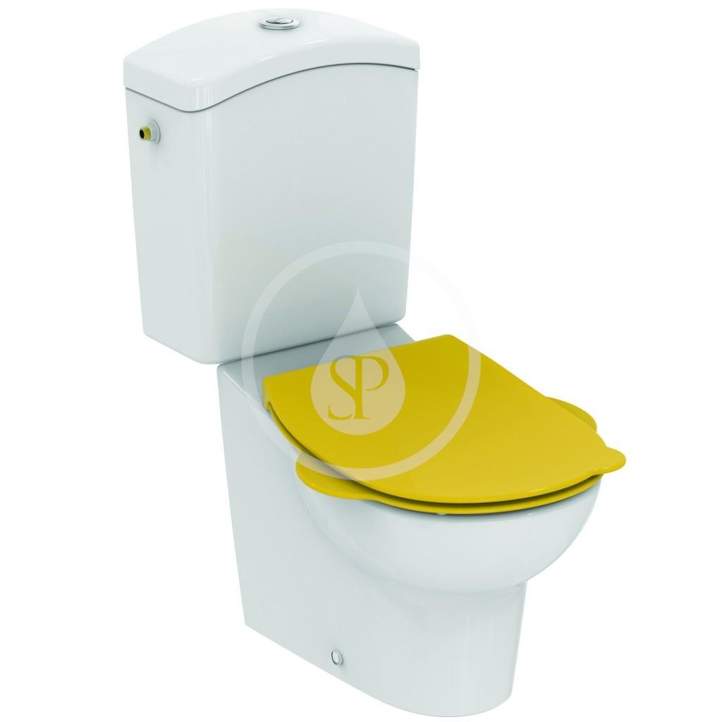IDEAL STANDARD - Contour 21 WC sedátko dětské 3-7 let, žlutá (S453379)