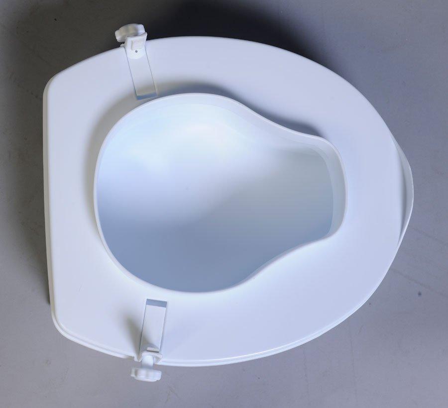 RIDDER - WC sedátko zvýšené 10cm, bez madel, bílá (A0071001)