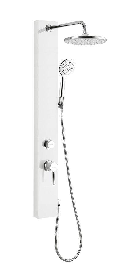AQUALINE - FIGA sprchový panel, 125x1050 mm, bílá (SL230)