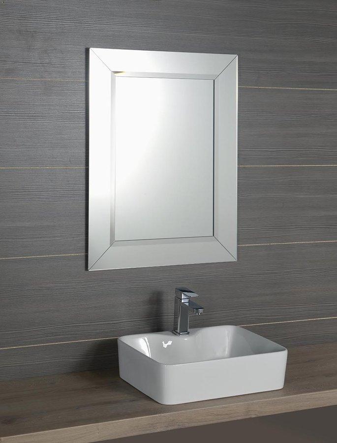 SAPHO - ARAK zrcadlo s lištami a fazetou 60x80cm (AR060)