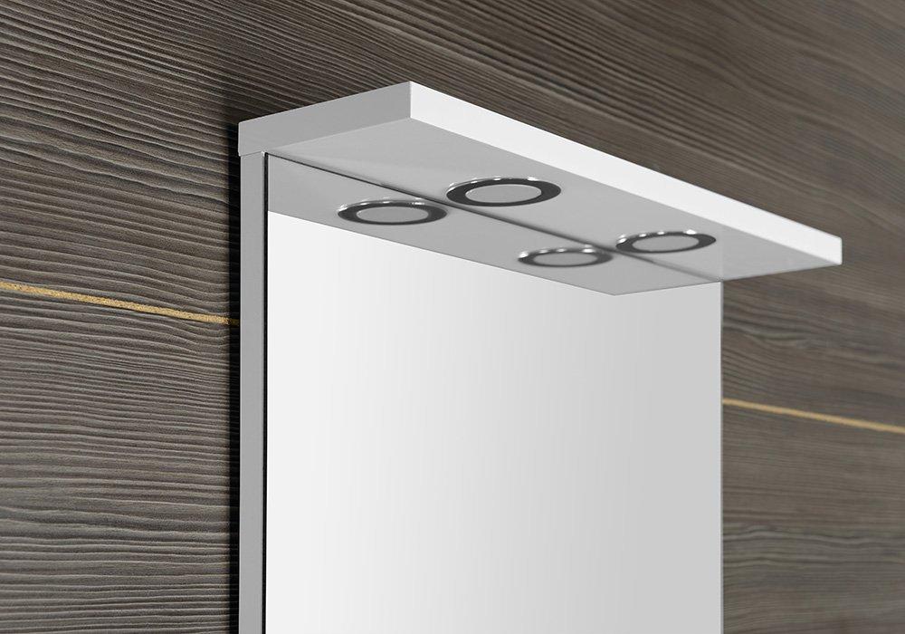AQUALINE - KORIN zrcadlo s LED osvětlením 50x70x12cm (KO395)