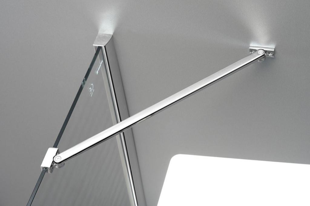 POLYSAN - FORTIS LINE sprchové dveře do niky 800mm, čiré sklo, pravé (FL1480R)