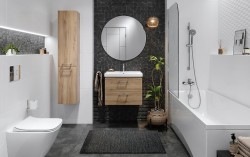 CERSANIT - N&aacute;stěnn&aacute; vanov&aacute; baterie CITY, p&aacute;kov&aacute;, chrom (S951-344), fotografie 4/3