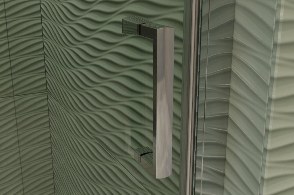 Aquatek - YES B1 60 sprchové dveře do niky jednokřídlé 57-61cm, výplň sklo - čiré (YESB160-06)