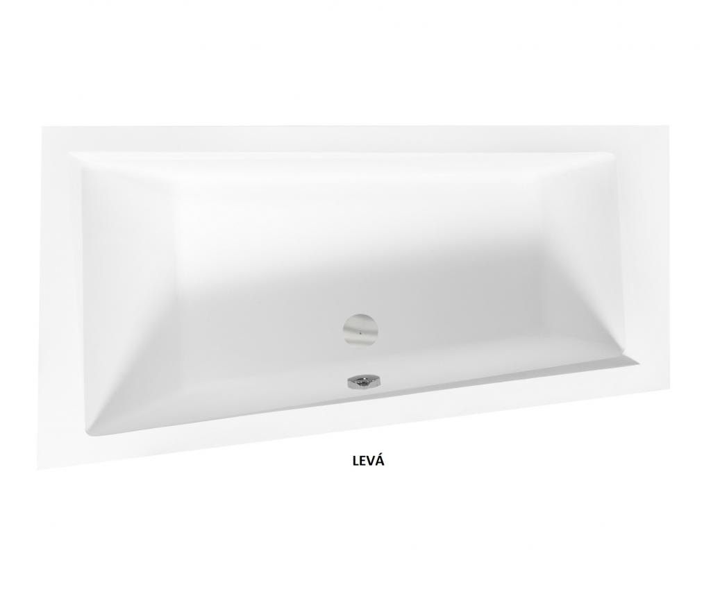 HOPA - Asymetrická vana INTIMA SLIM - Nožičky k vaně - S nožičkami, Rozměr vany - 150 × 85 cm, Způsob provedení - Levé (VANINTI15SLIML+OLVPINOZSTELI)