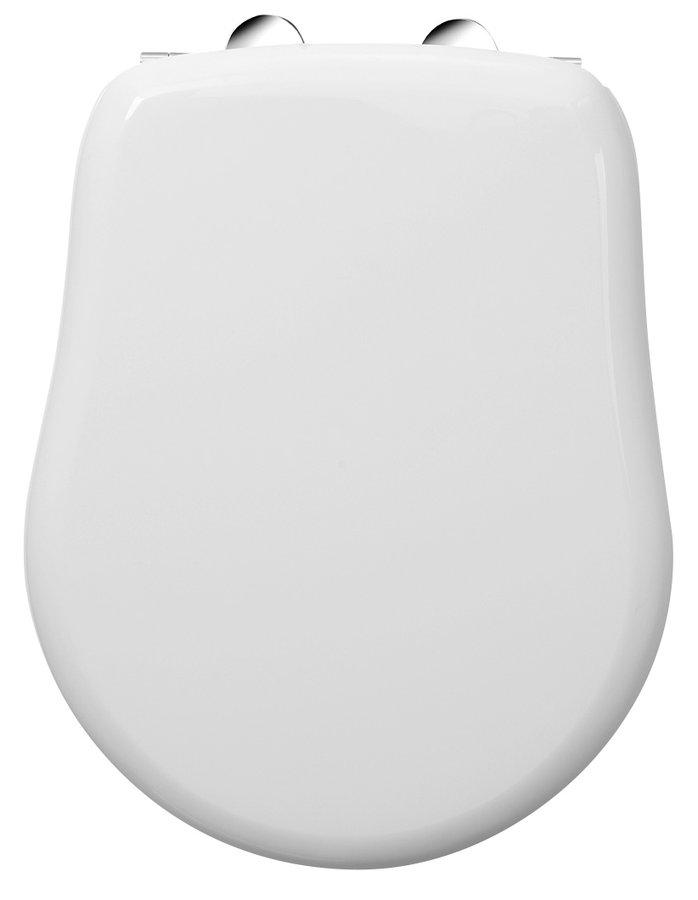 KERASAN - RETRO WC sedátko, bílá/chrom (109001)