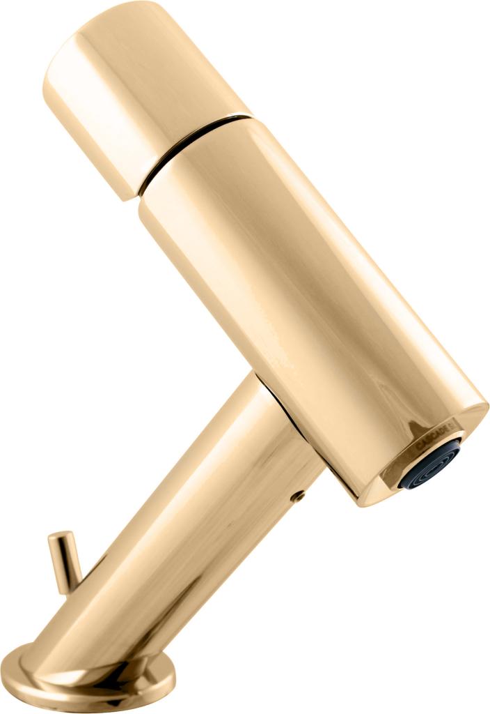 SLEZAK-RAV Vodovodní baterie umyvadlová s otvíráním odpadu SEINA zlato, Barva: zlato, Rozměr: 1/2'' SE229.5KZ