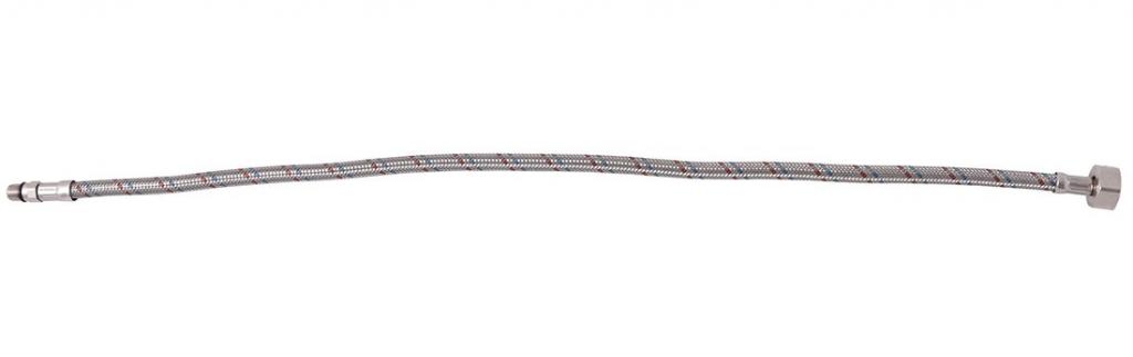 AQUALINE - Flexibilní nerezová hadice FxMBK M10x1/2', 60cm (44456)