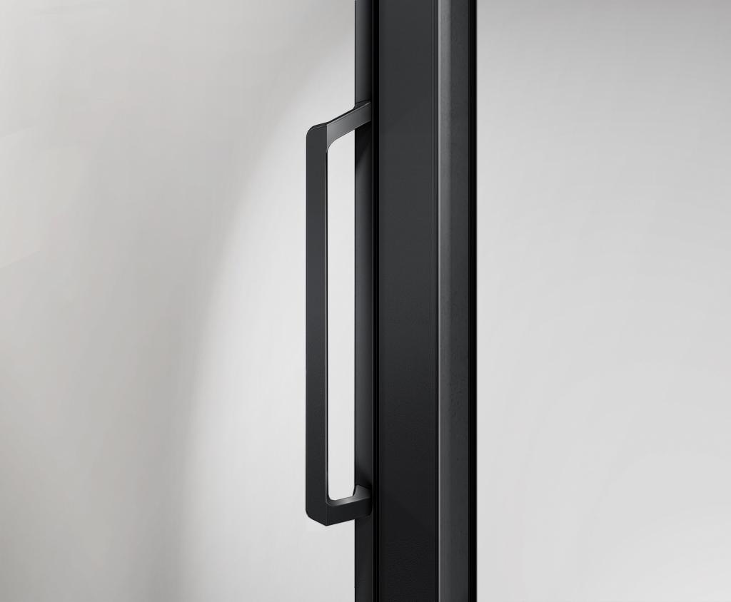 H K - Posuvné sprchové dveře NERO B2 106-110cm  L/P varianta (SE-NEROB2110)