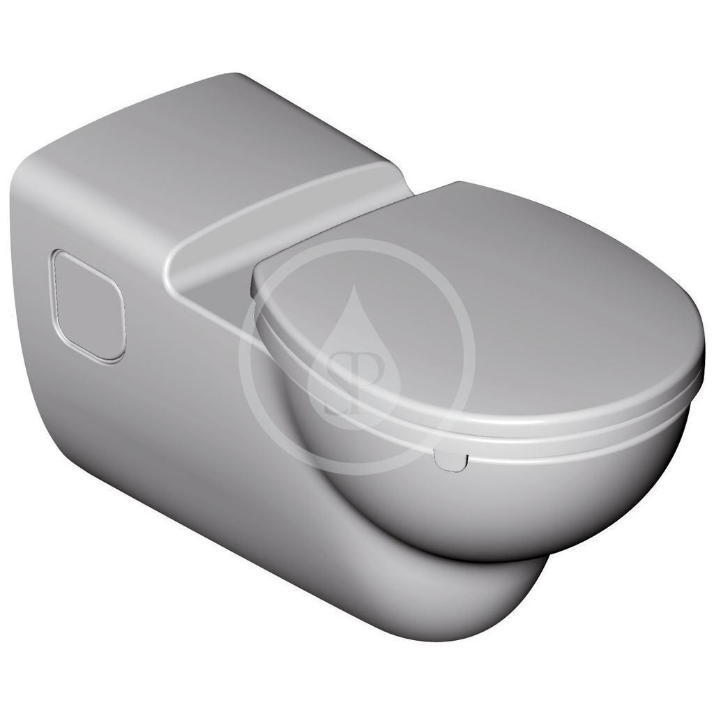 IDEAL STANDARD - Contour 21 Závěsné WC bezbariérové, Rimless, bílá (S306901)