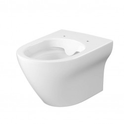 CERSANIT - SET B331 WC mísa LARGA OVAL Cleanon + sedátko SLIM (S701-472), fotografie 16/10
