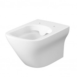CERSANIT - SET B332 WC mísa LARGA SQUARE Cleanon + sedátko SLIM (S701-473), fotografie 14/9